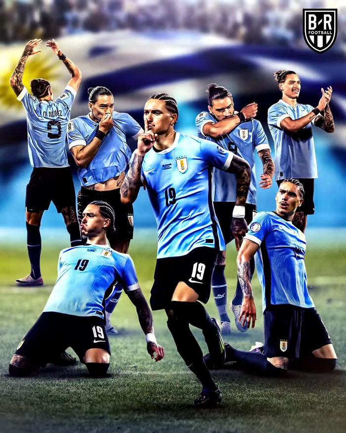 乌拉圭1-1战平英格兰 新三叉戟助力冲击世界杯八