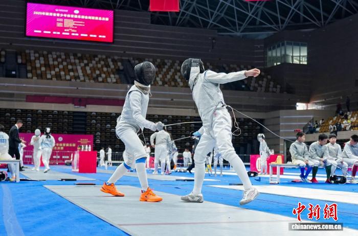 陕西省青少年体育俱乐部击剑联赛总决赛在陕西